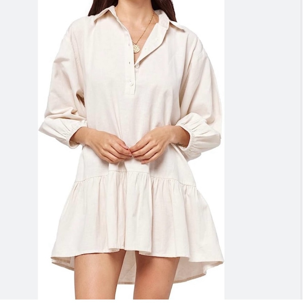 L*Space NWT Women’s Cream Newport Dress